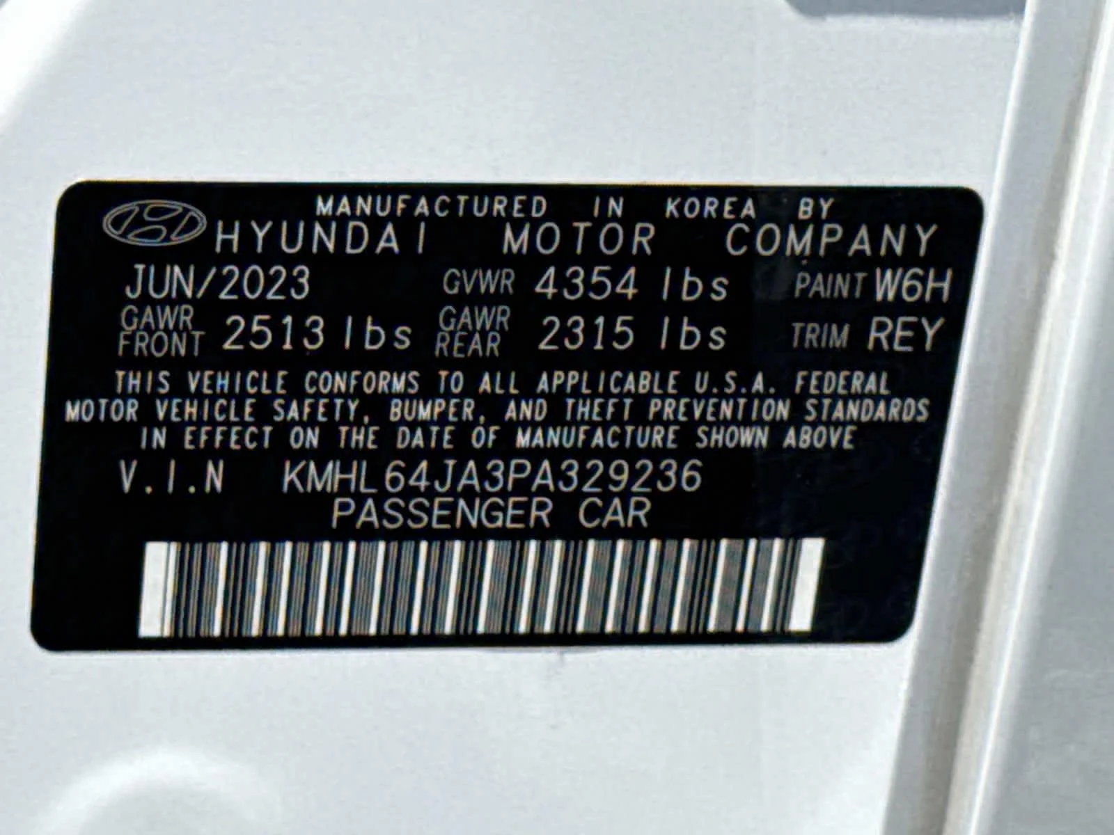 Used 2023 Serenity White Hyundai SEL image 41