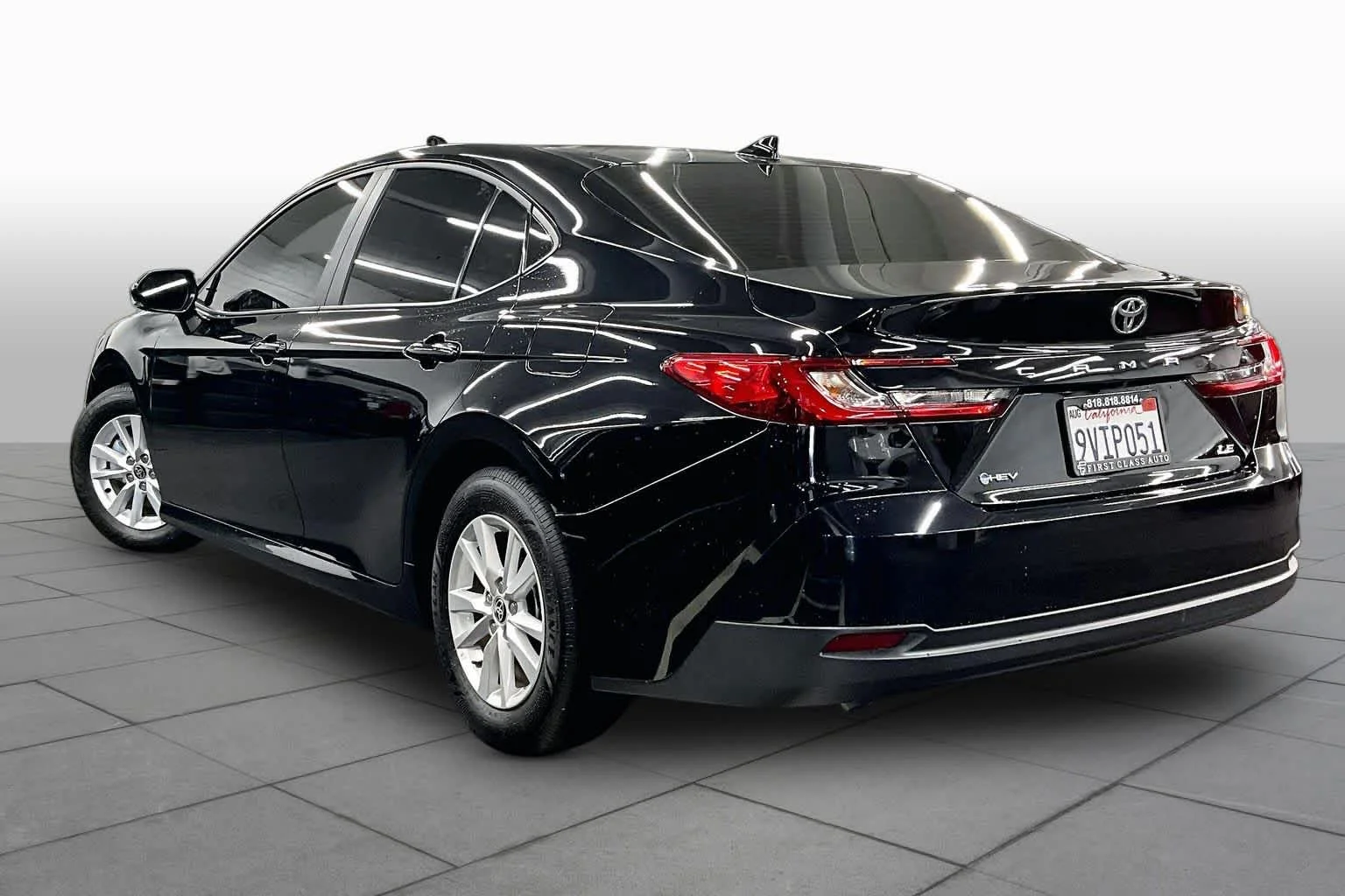 Used 2025 Midnight Black Metallic Toyota LE image 11