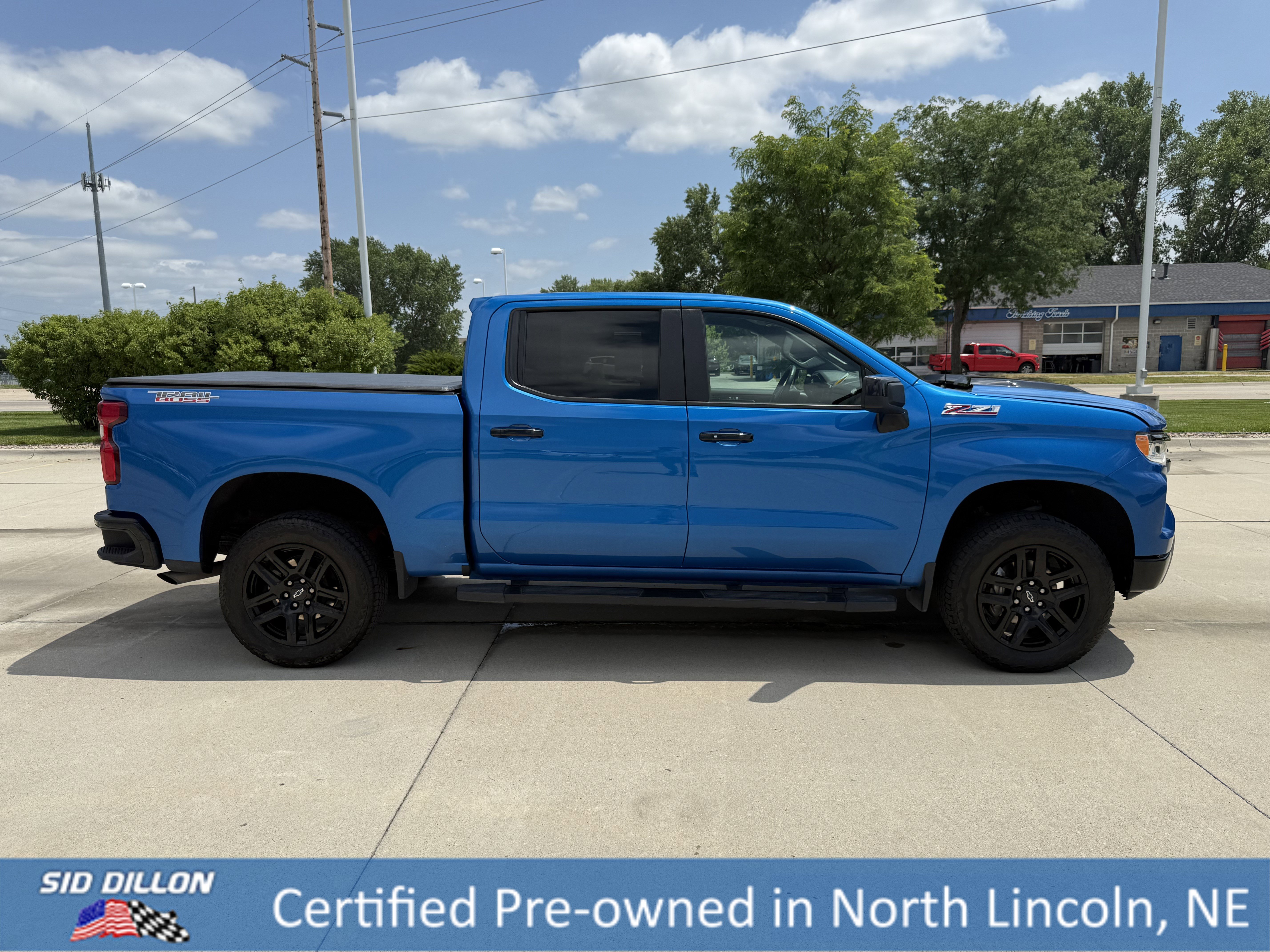 Used 2023 Glacier Blue Metallic Chevrolet LT Trail Boss image 3