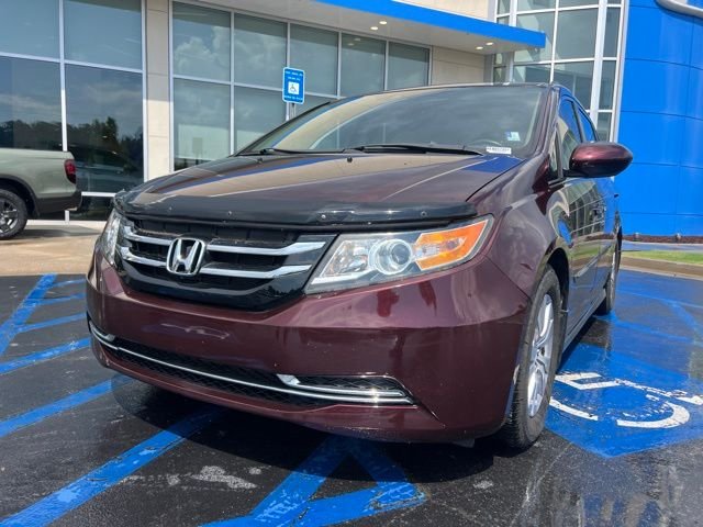 Used 2014 Dark Cherry Pearl Honda EX-L image 2