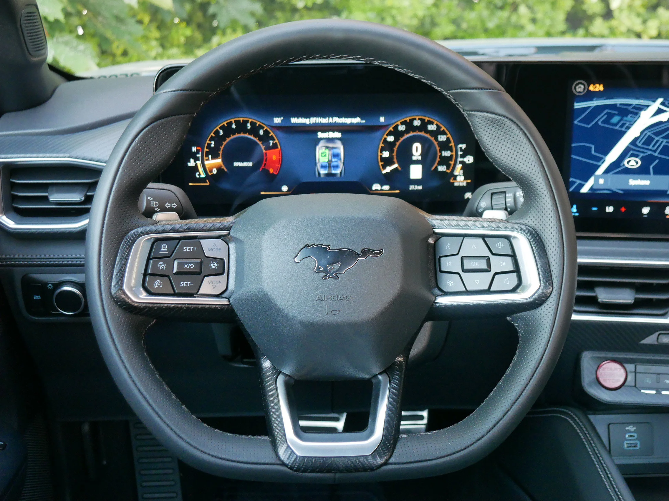 New 2025 Vapor Blue Metallic Ford GT Premium image 6