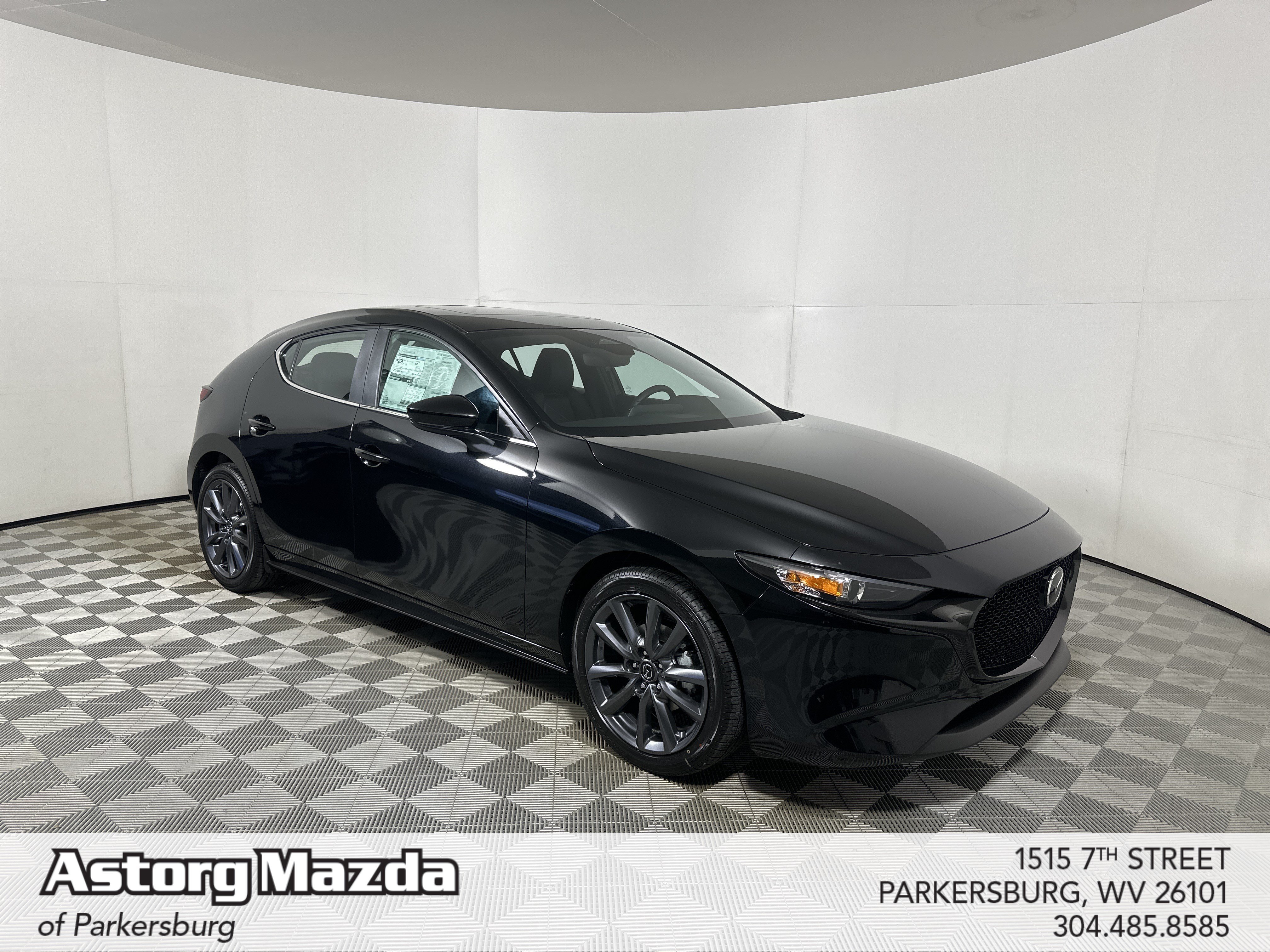 New 2026 Jet Black Mica Mazda 2.5 S Preferred image 1