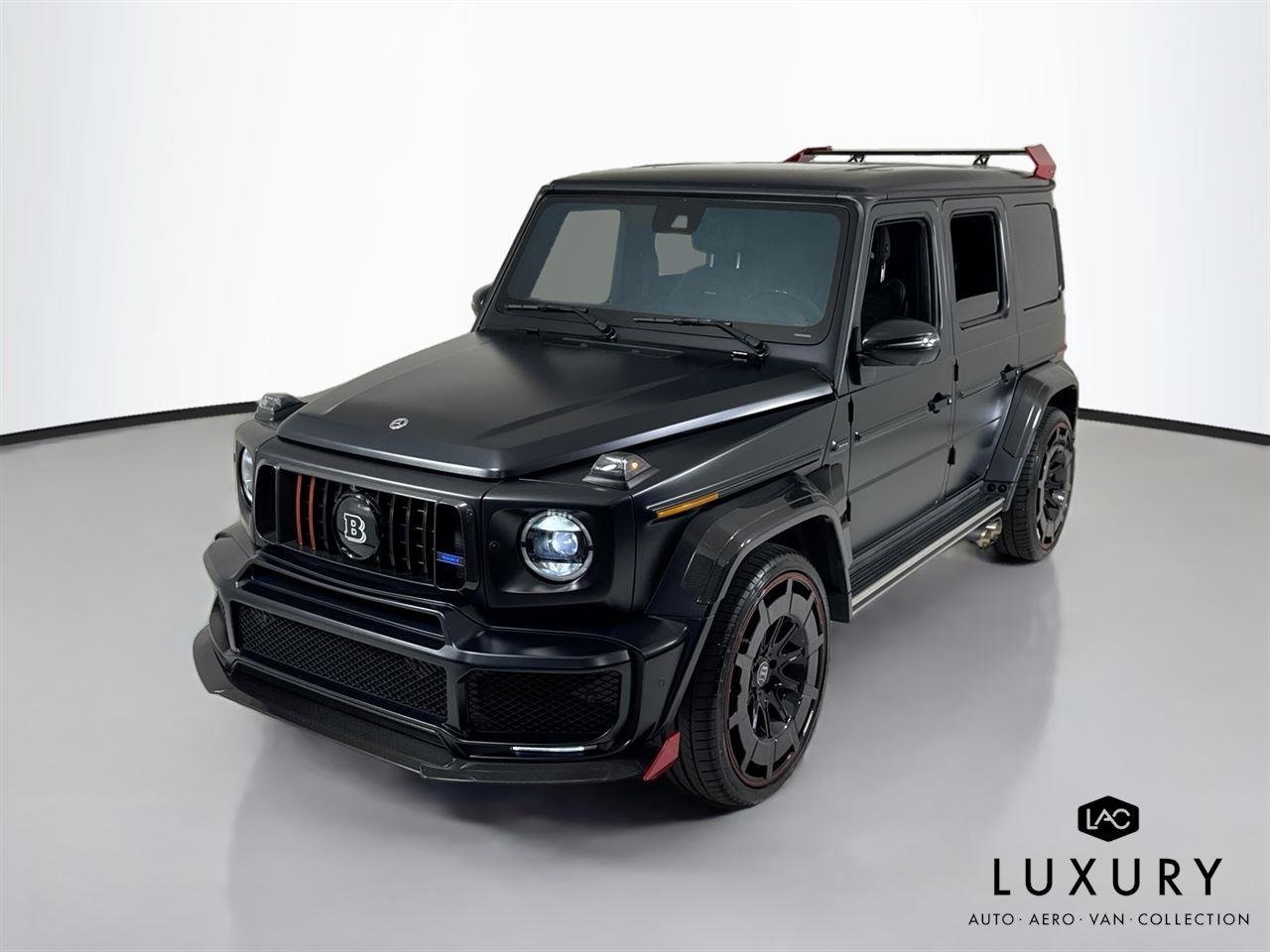 Used 2023 MANUFAKTUR Night Black Magno Mercedes-Benz AMG® G 63 | Brabus Widebody | Matte Black image 4
