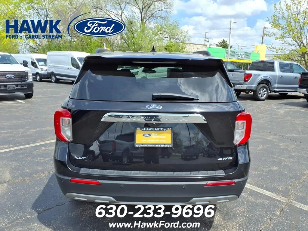 Certified Used 2023 Black Metallic Ford XLT image 6