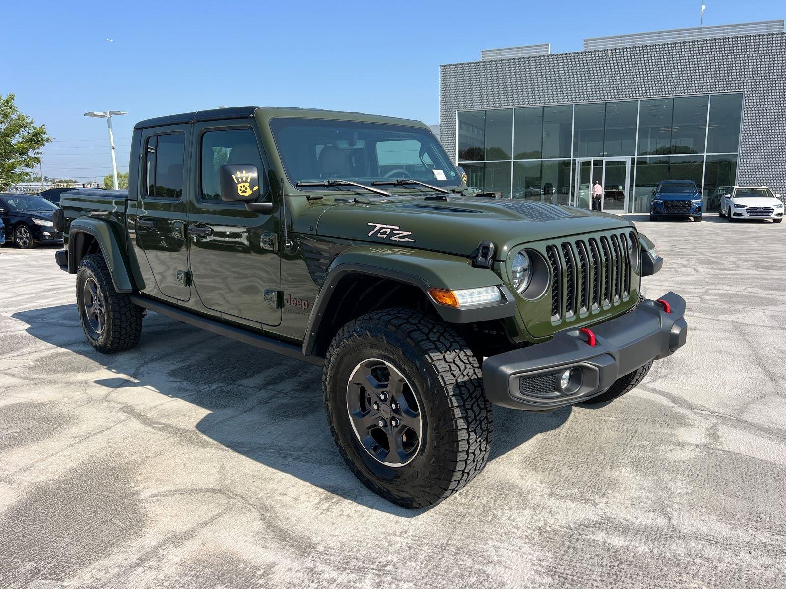 Used 2023 Sarge Green Clearcoat Jeep Rubicon image 3