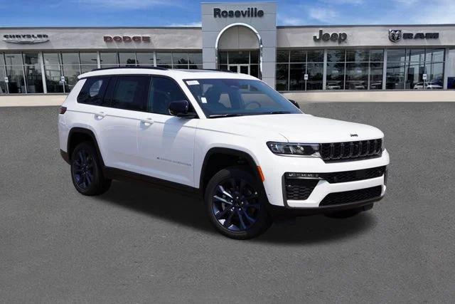 New 2026 Bright White Clear-Coat Exterior Paint Jeep Limited image 1