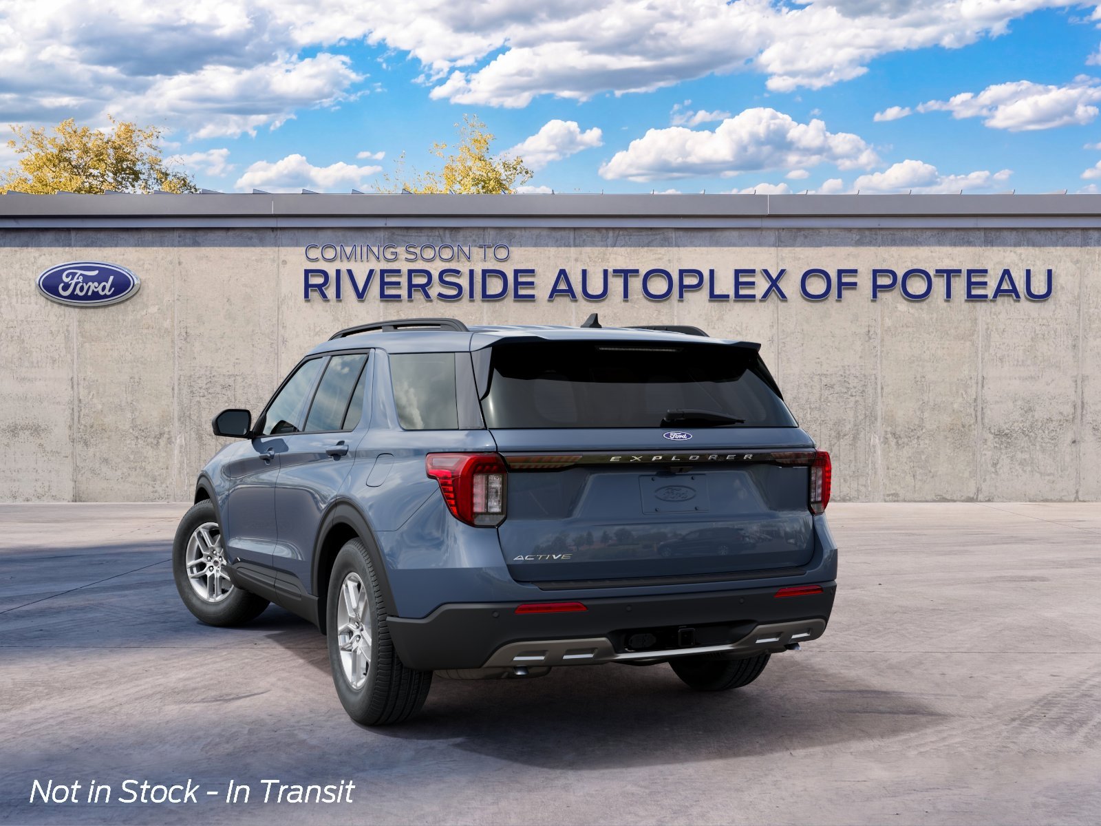 New 2027 Vapor Blue Metallic Ford Active image 8