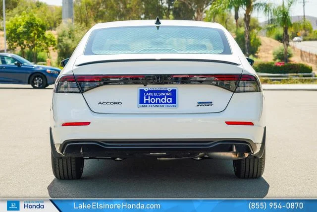 New 2026 Platinum White Pearl Honda Sport-L image 9