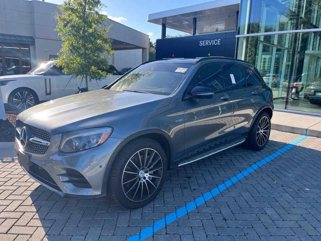 Used 2018 Selenite Gray Metallic Mercedes-AMG GLC 43 AMG® image 1