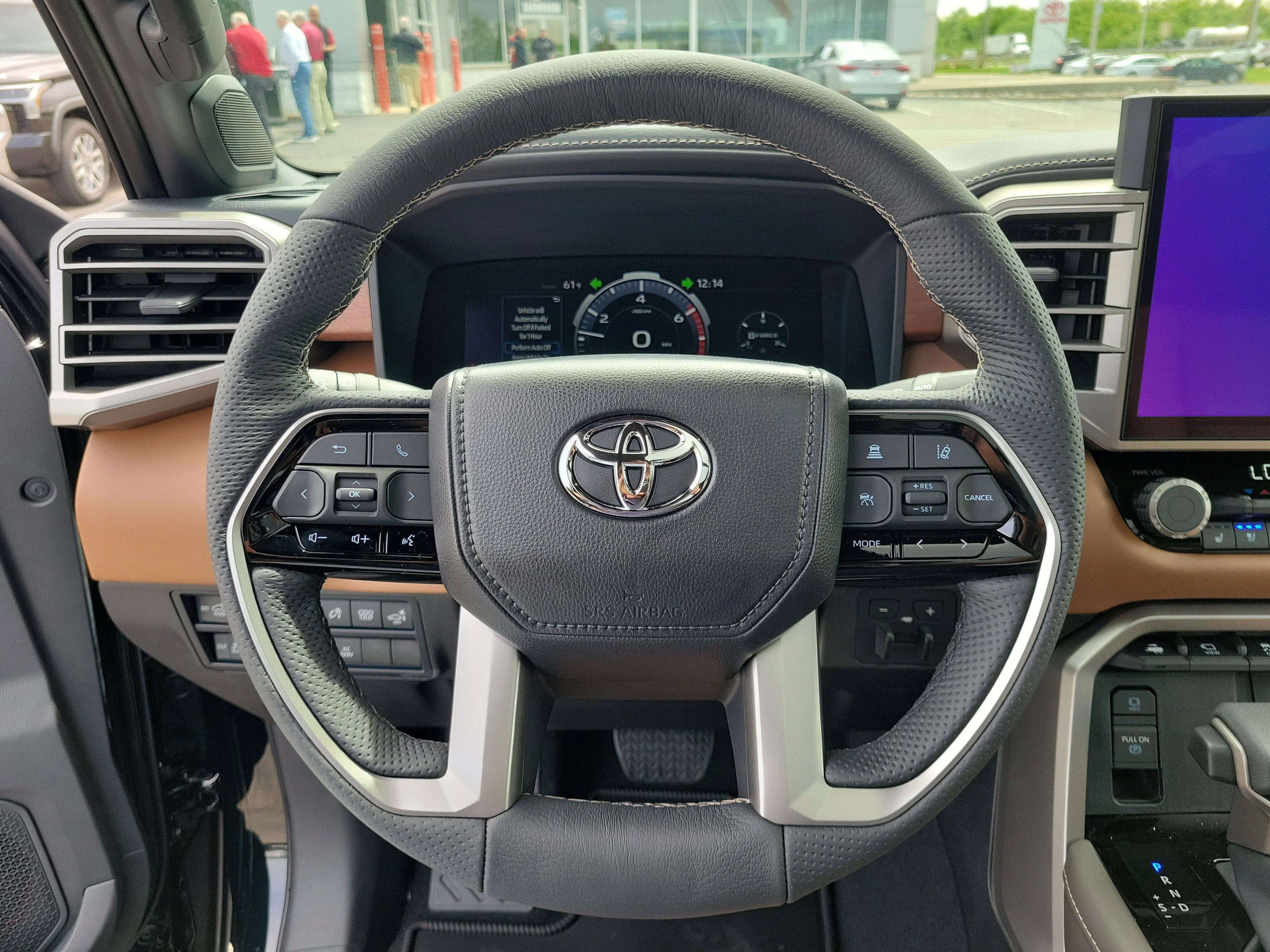 New 2026 Midnight Black Metallic Toyota 1794 Edition CrewMax 5.5