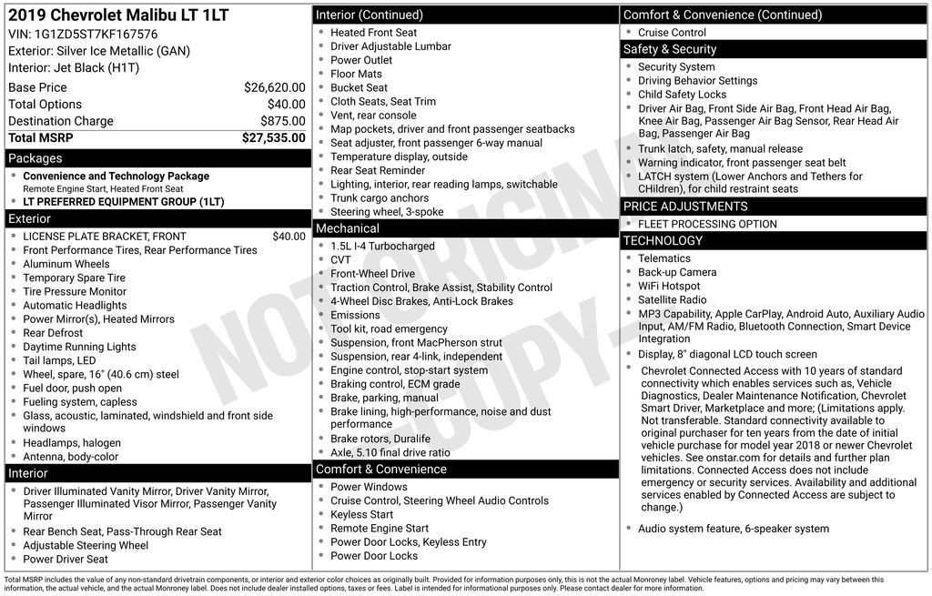 Used 2019 Silver Chevrolet LT image 28