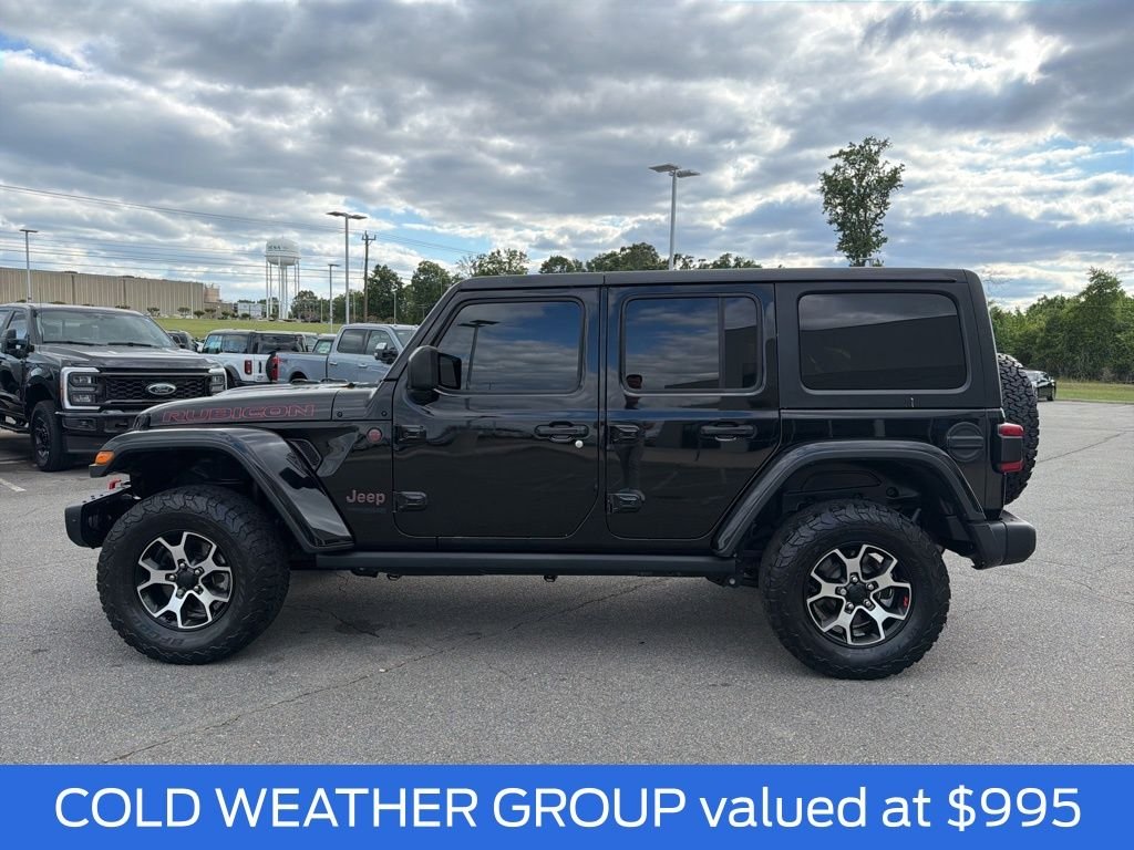 Used 2020 Black Clearcoat Jeep Unlimited Rubicon image 7