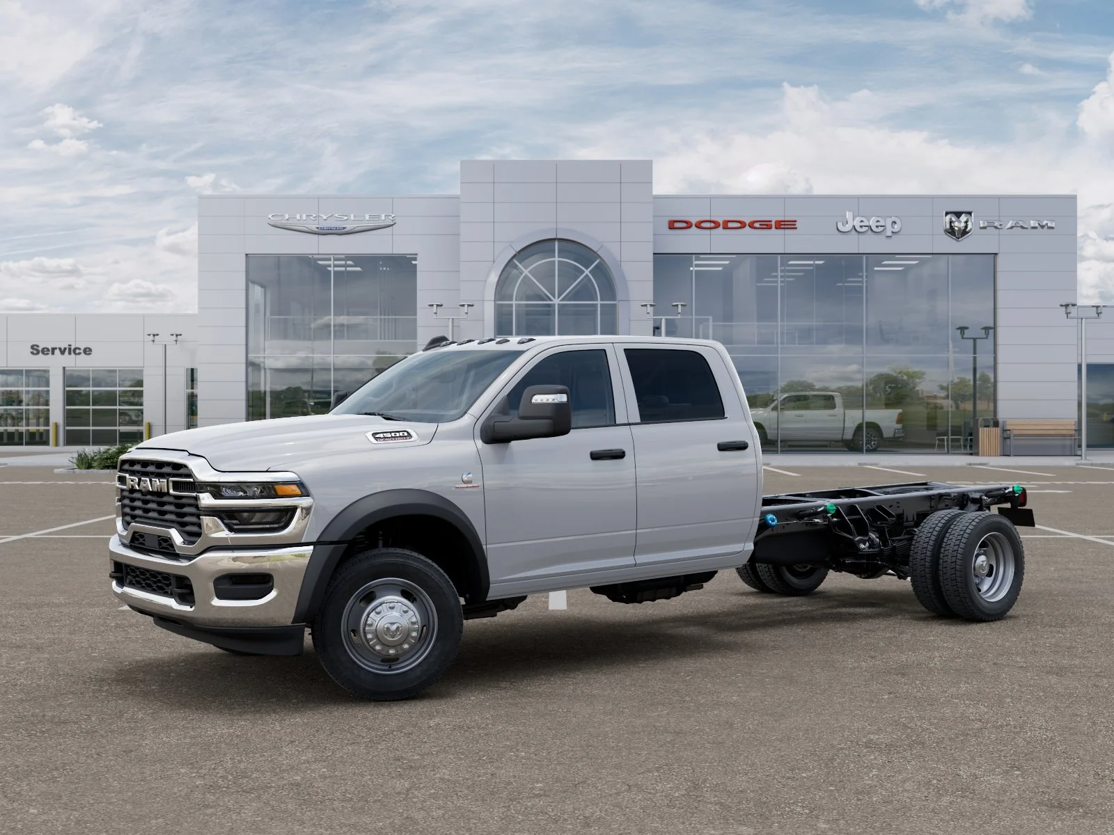 New 2026 Bright White Clear-Coat Exterior Paint RAM Tradesman image 30