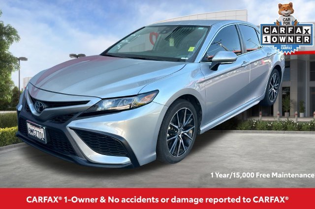 Certified Used 2024 Silver Toyota SE image 2