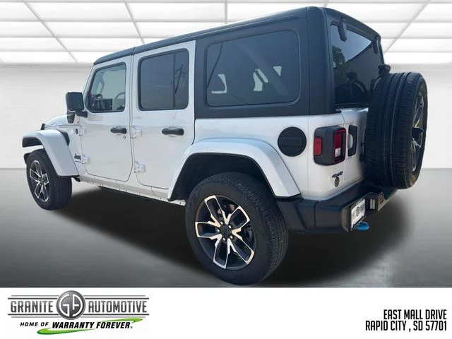Used 2024 White Jeep Sport S 4xe image 3