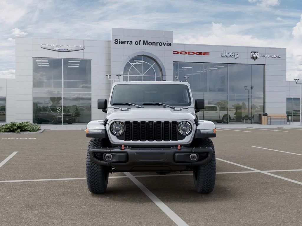 New 2026 Bright White Clear-Coat Exterior Paint Jeep Rubicon X image 6