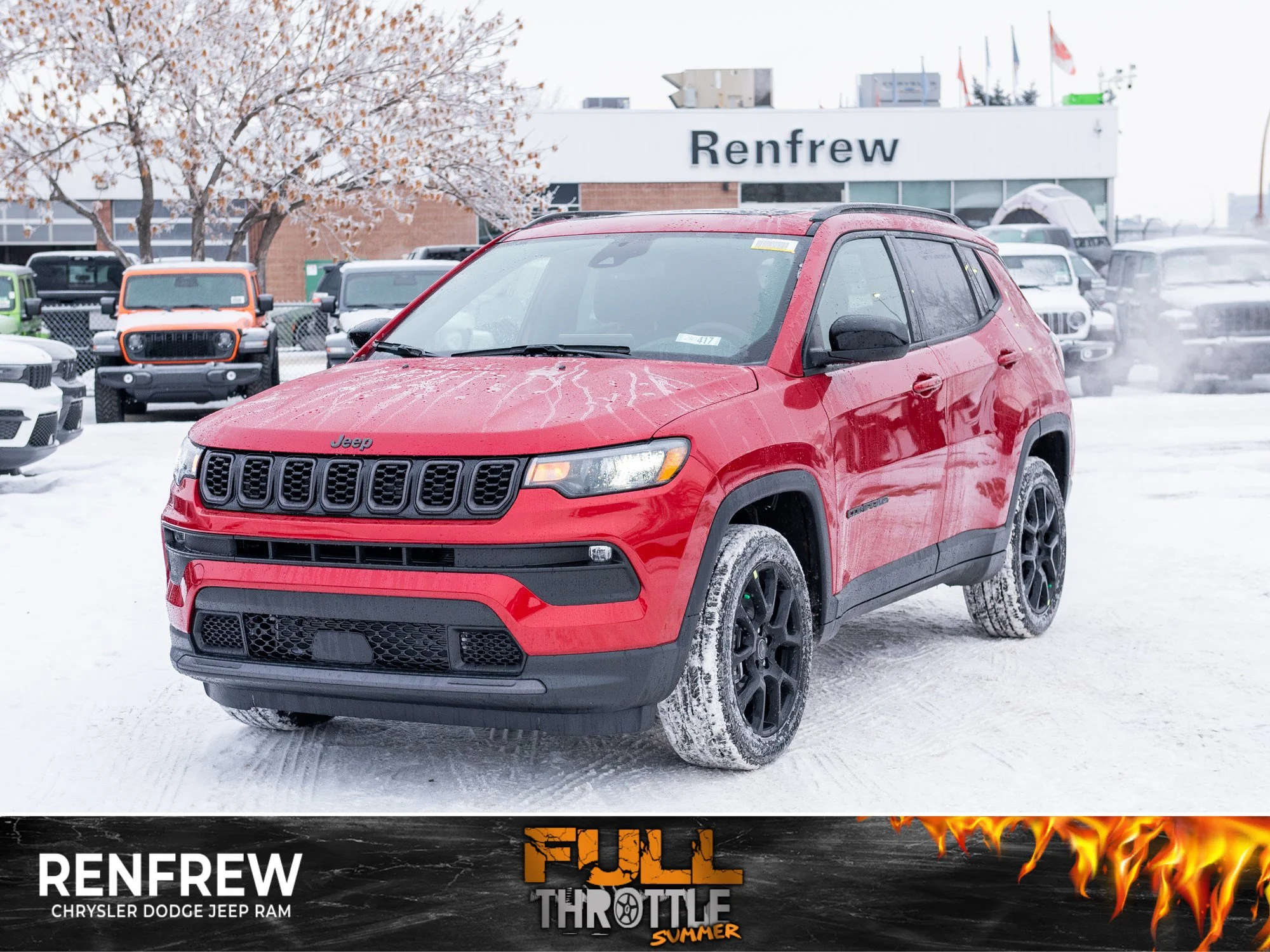 New 2026 Red Jeep North* image 1