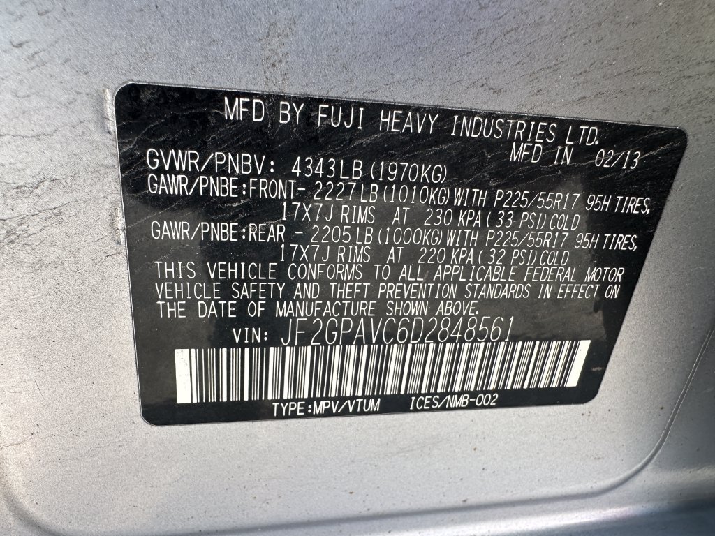 Used 2013 Silver Subaru 2.0i Premium image 11