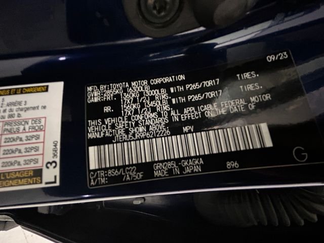 Used 2023 Blue Toyota TRD Off-Road Premium image 20