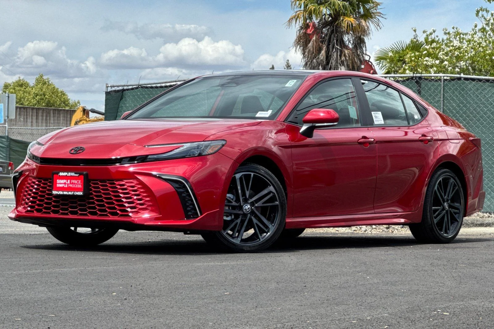 New 2026 Red Toyota XSE image 2