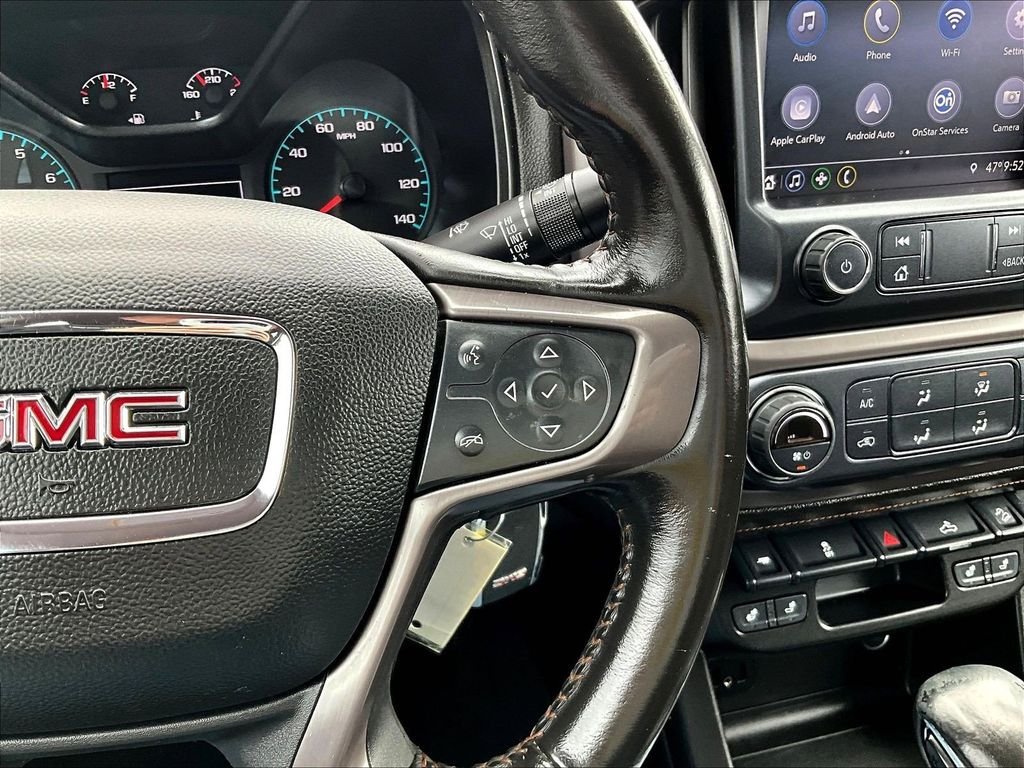 Used 2022 Black GMC AT4 w/Cloth image 24