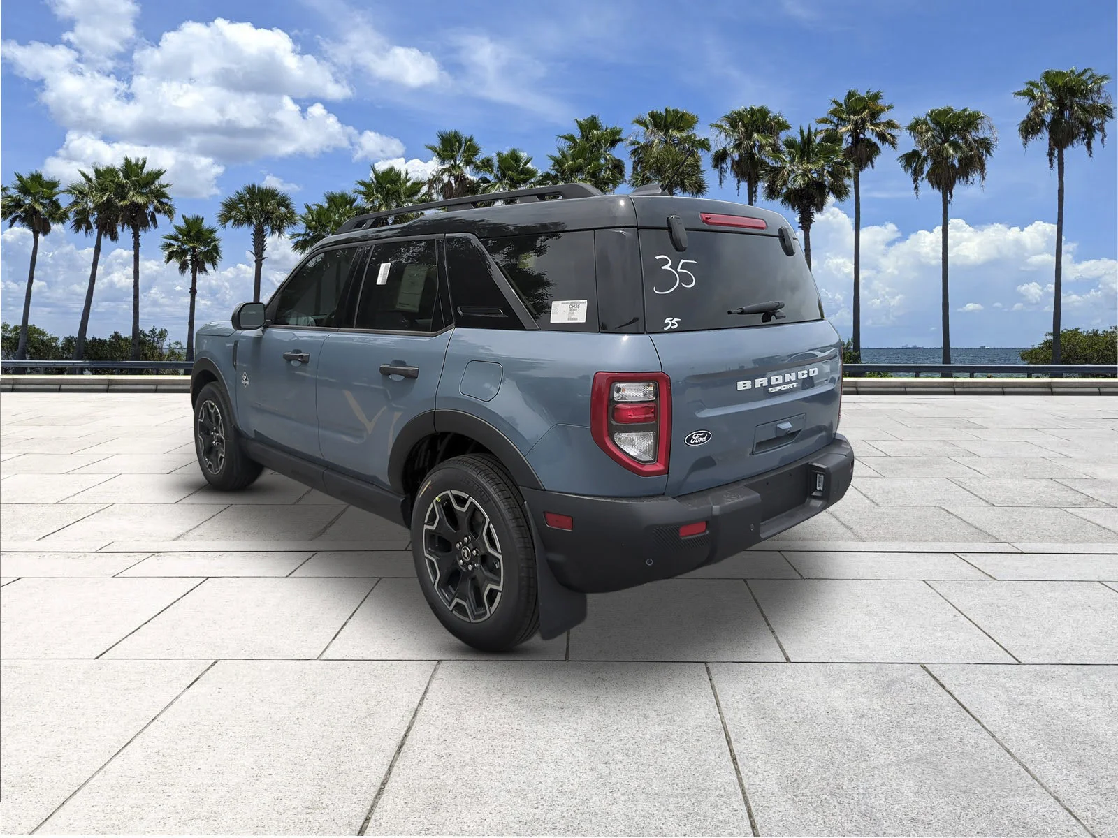 New 2026 Azure Gray Metallic Tri-Coat Ford Outer Banks® image 5