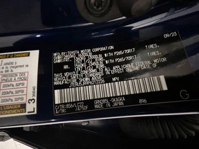 Used 2023 Blue Toyota TRD Off-Road Premium image 20