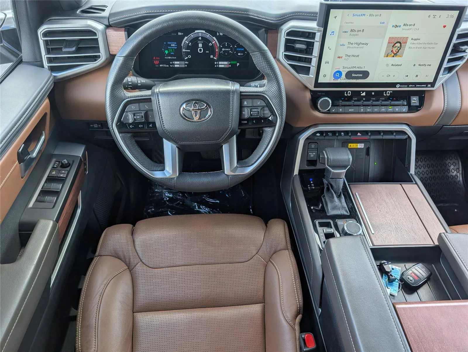 Used 2024 Celestial Silver Metallic Toyota 1794 Edition Hybrid image 29