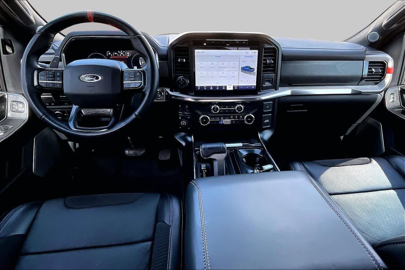 Used 2023 Azure Gray Metallic Tri-Coat Ford Raptor image 16