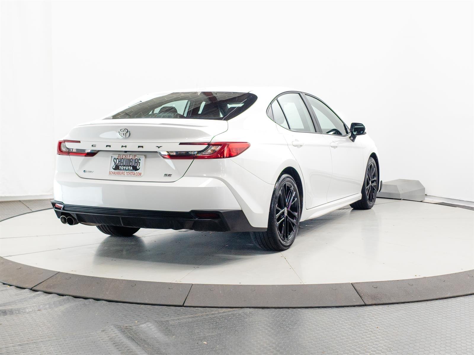 Certified Used 2025 White Toyota SE image 11