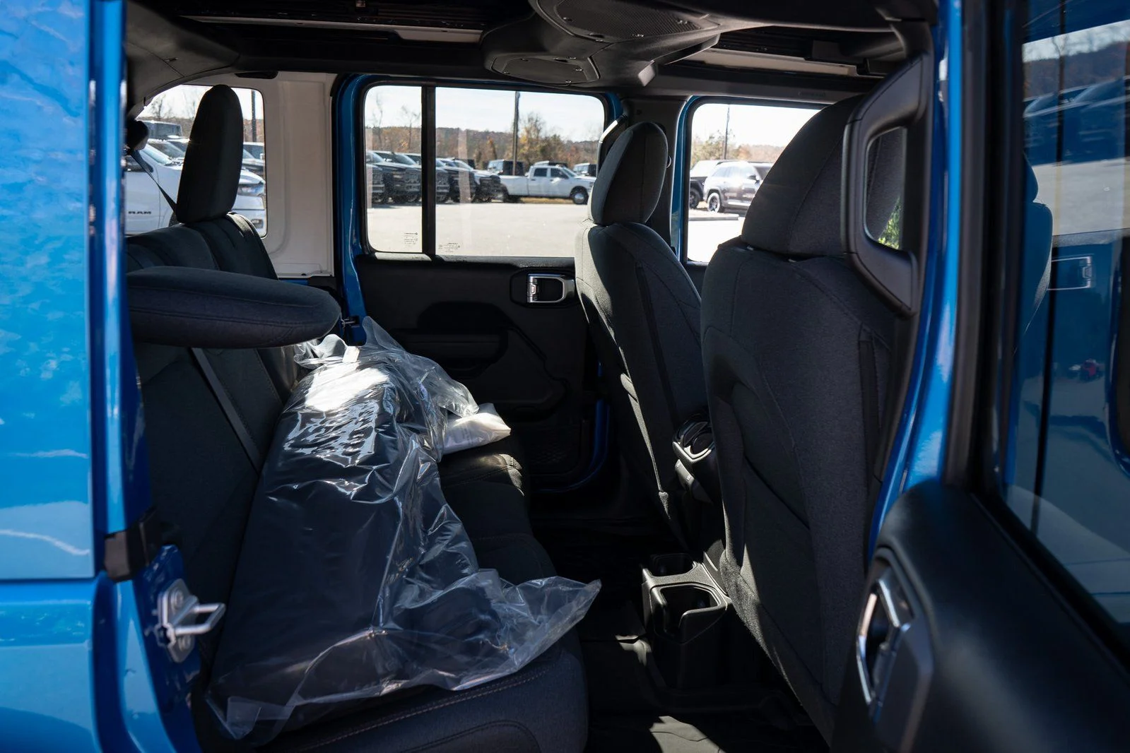 New 2026 Hydro Blue Pearl-Coat Exterior Paint Jeep Willys image 20