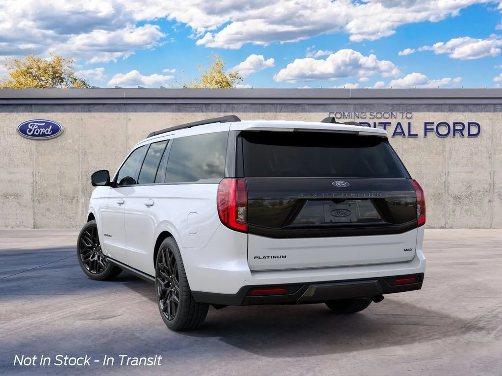 New 2027 Star White Metallic Tri-Coat Ford MAX Platinum image 6