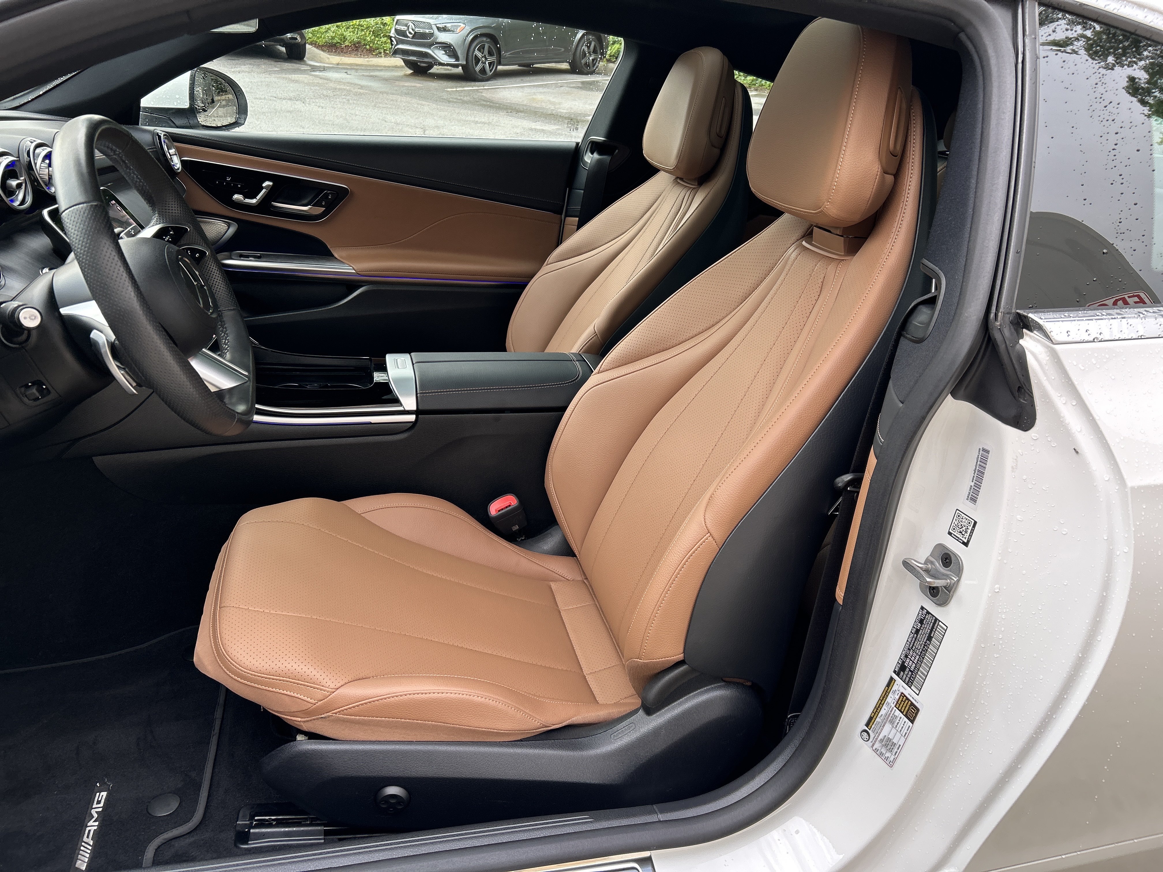 Certified Used 2025 Polar White Mercedes-Benz CLE 300 4MATIC® Coupe image 21