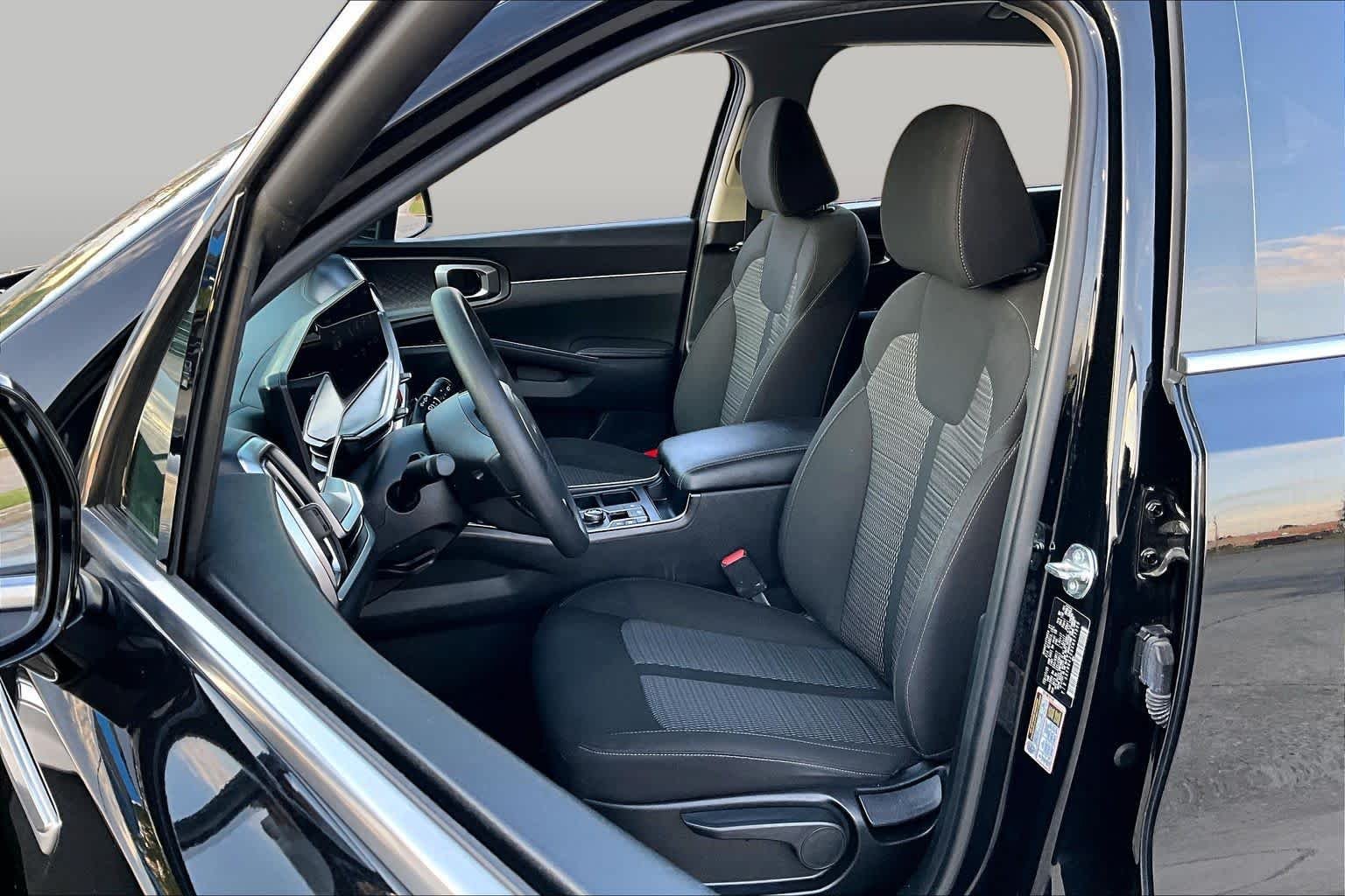 Used 2025 Ebony Black Kia LX image 8