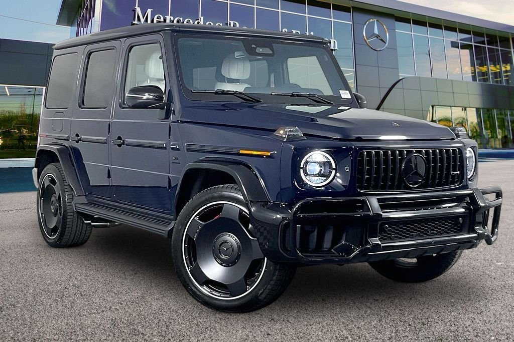 New 2027 MANUFAKTUR Dark Blue Non-Metallic Mercedes-Benz AMG® G 63 SUV image 1
