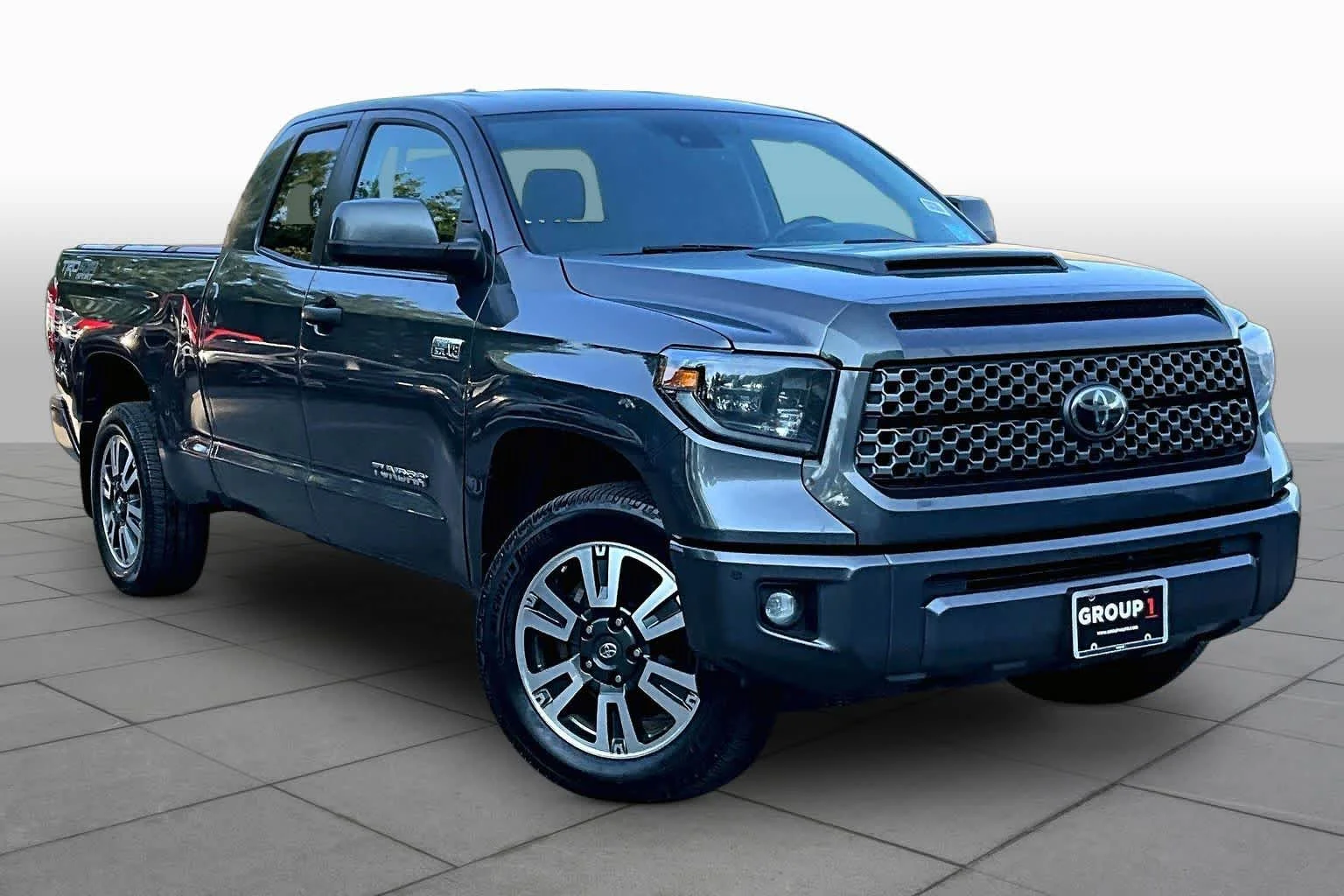 Used 2021 Magnetic Gray Metallic Toyota SR5 image 3