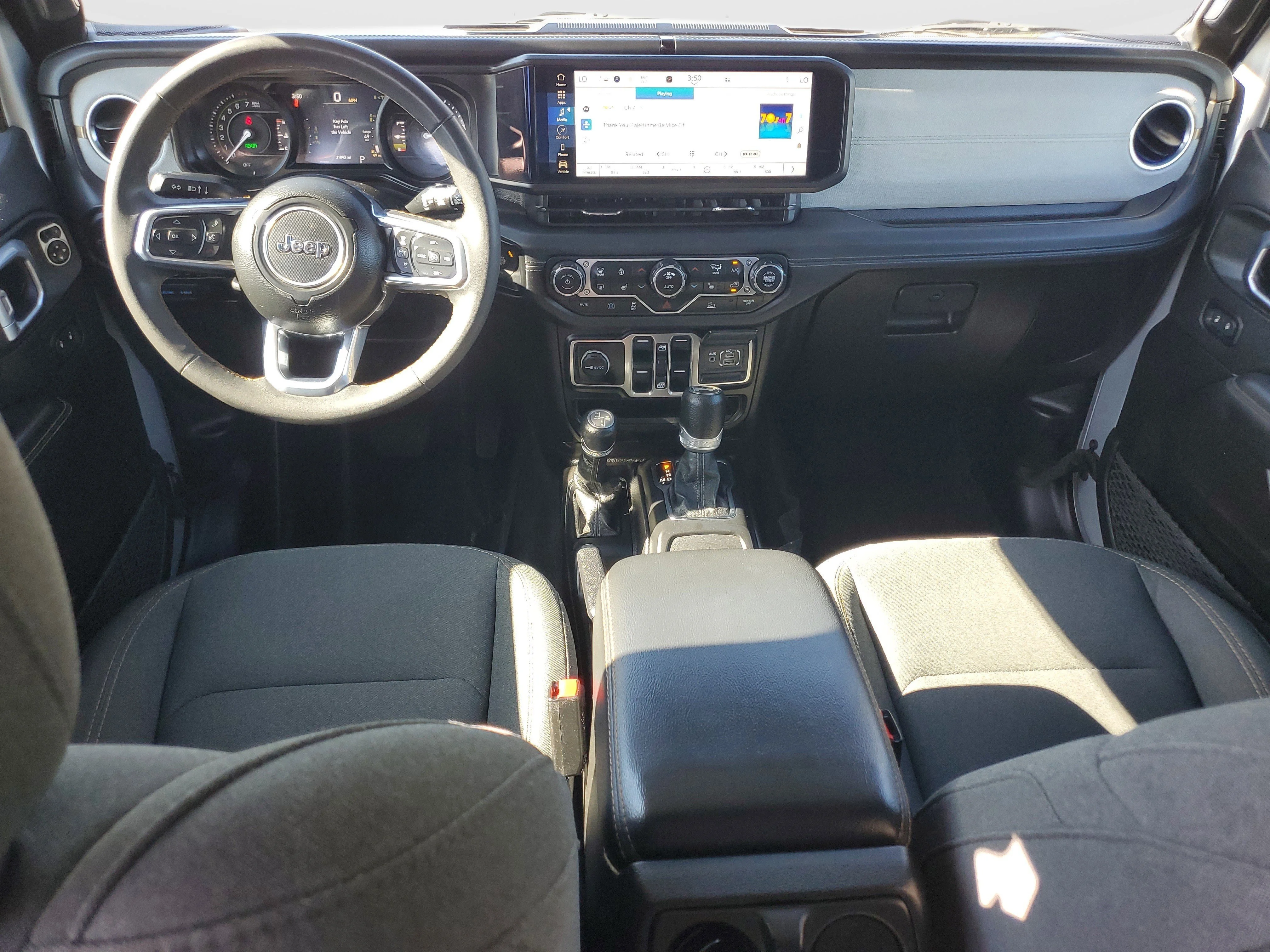 Used 2024 Silver Jeep Sahara 4xe image 15