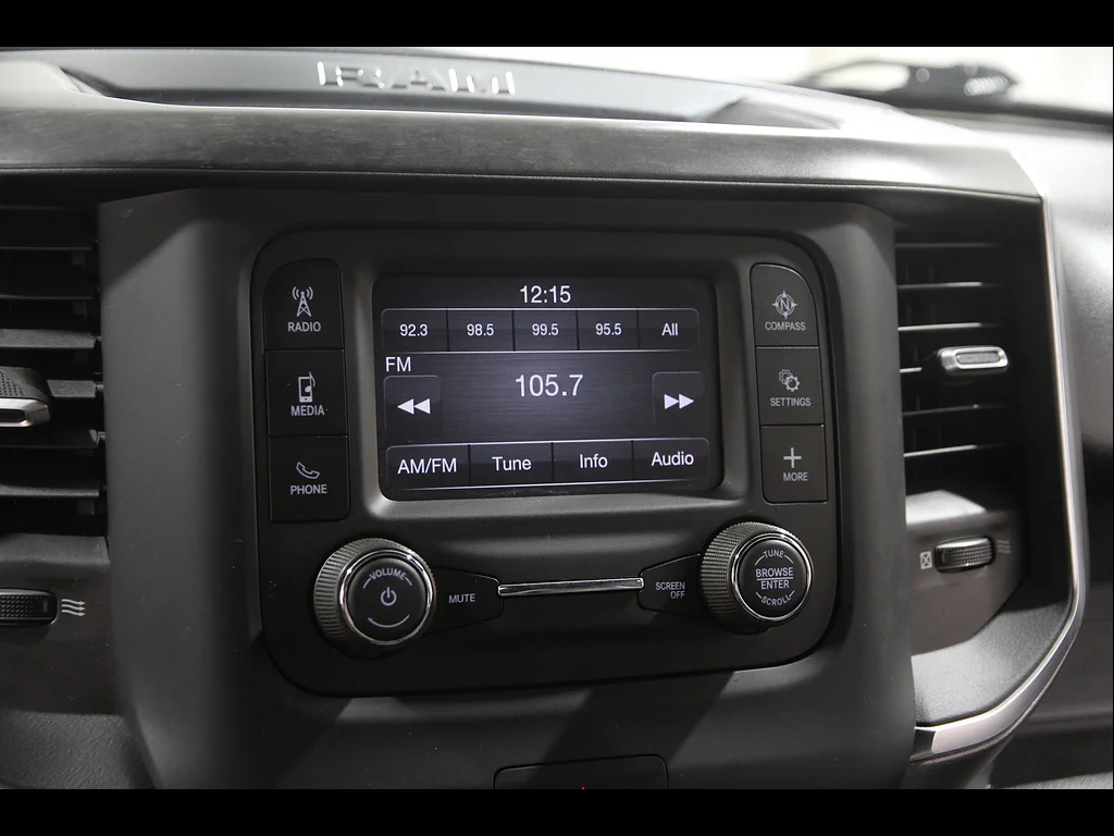 Used 2024 Diamond Black Crystal Pearl Coat Ram Big Horn image 10