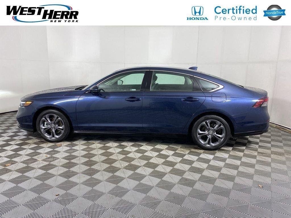 Certified Used 2024 Canyon River Blue Metallic Honda EX-L image 4