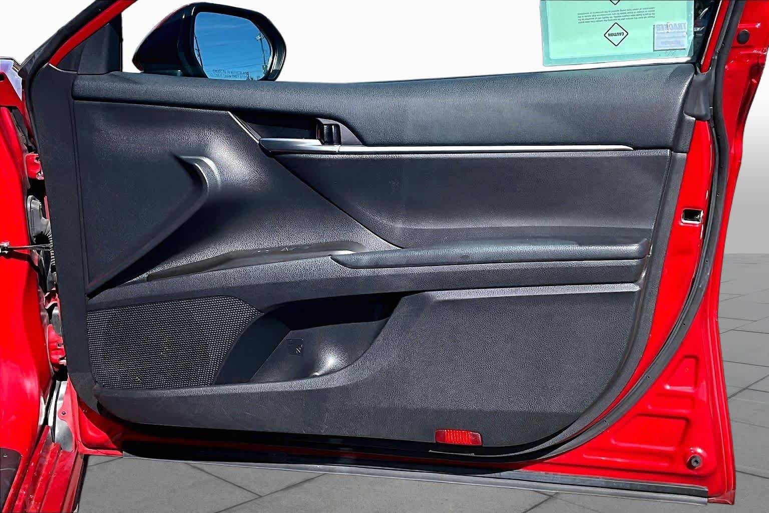 Used 2021 Supersonic Red Toyota SE image 22