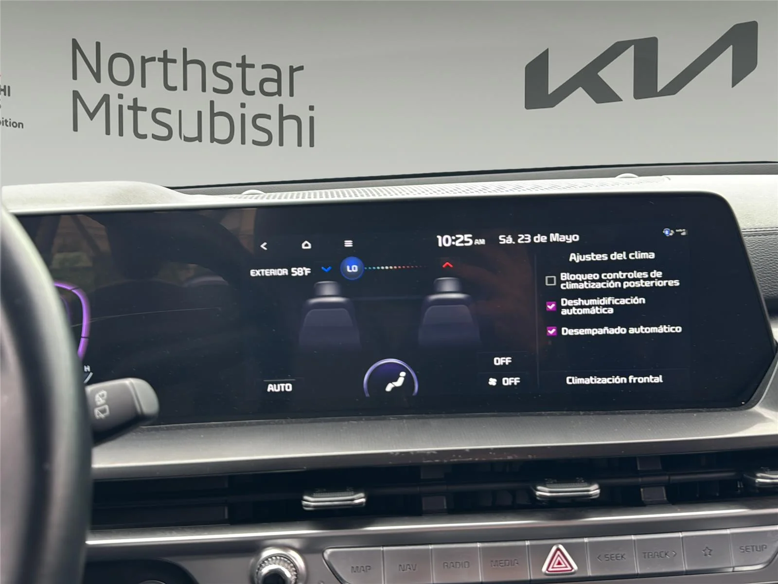 Used 2025 Ebony Black Kia S image 14