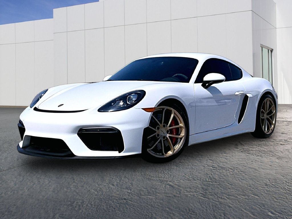 Used 2020 White Porsche GT4 image 1