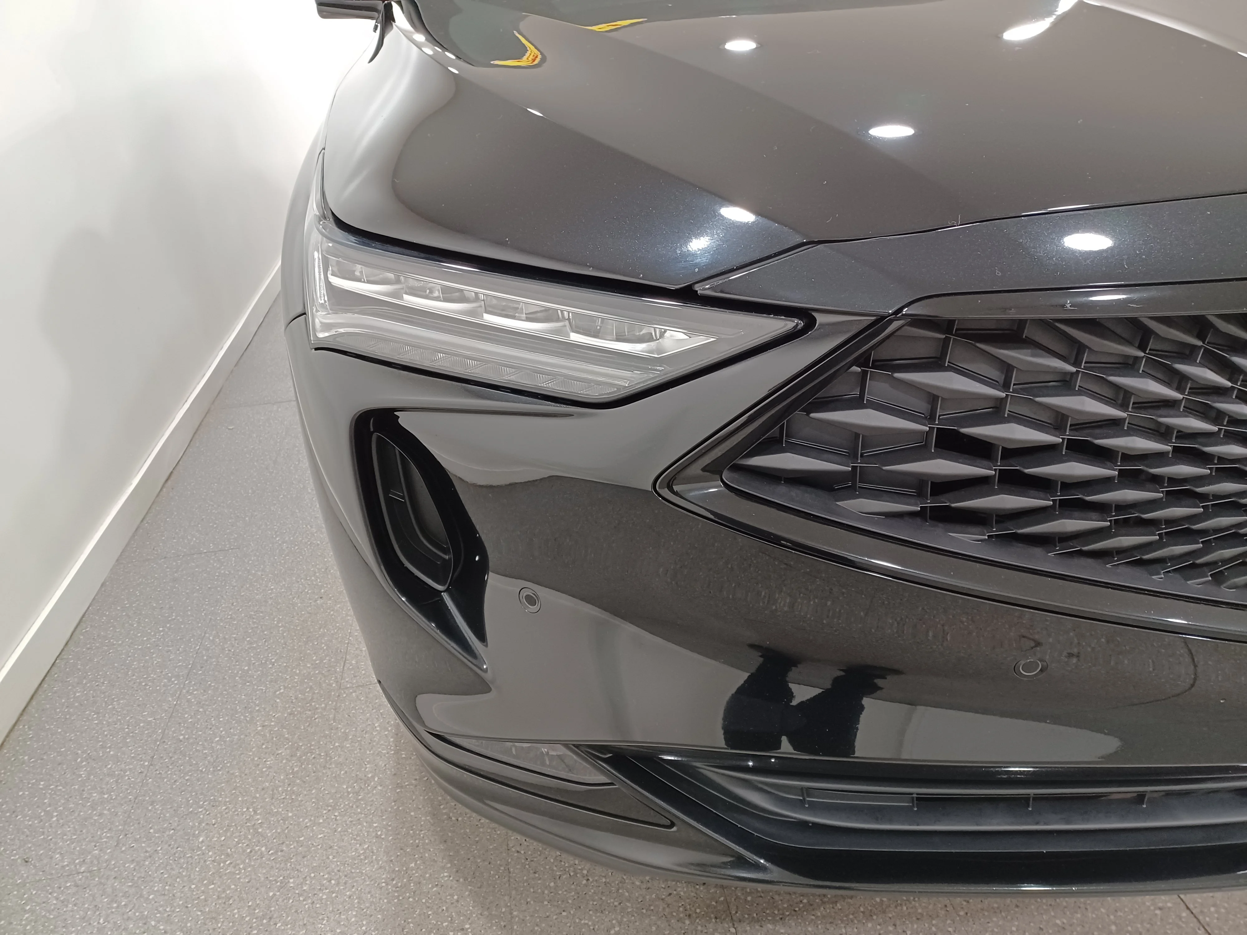Certified Used 2024 Majestic Black Pearl Acura A-Spec SH-AWD*7 Pass | Adaptive Cruise | Remote Start | Cooled Red Leather | Pano Roof | Htd Wheel image 4