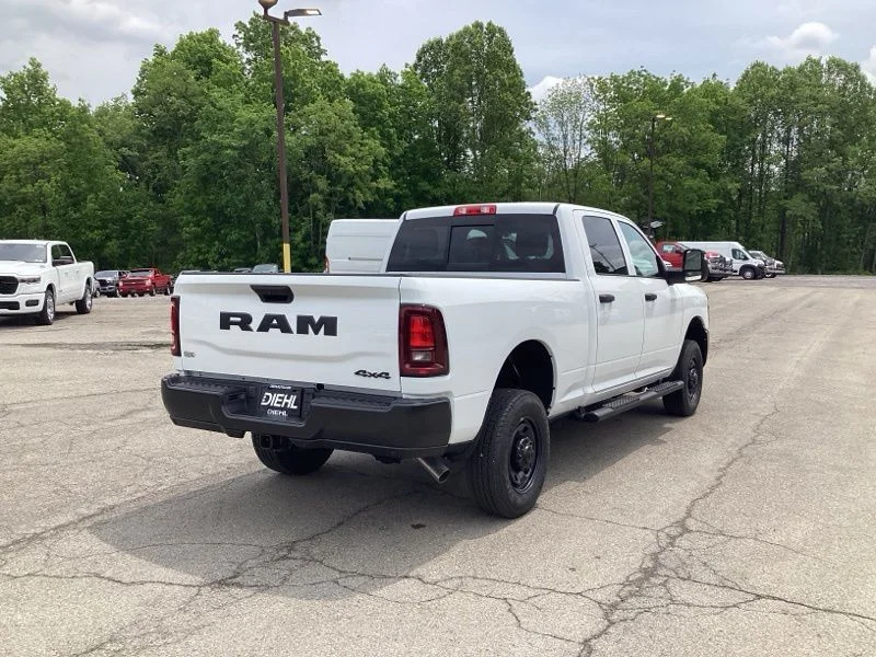 New 2026 Bright White Clear-Coat Exterior Paint RAM Tradesman image 7