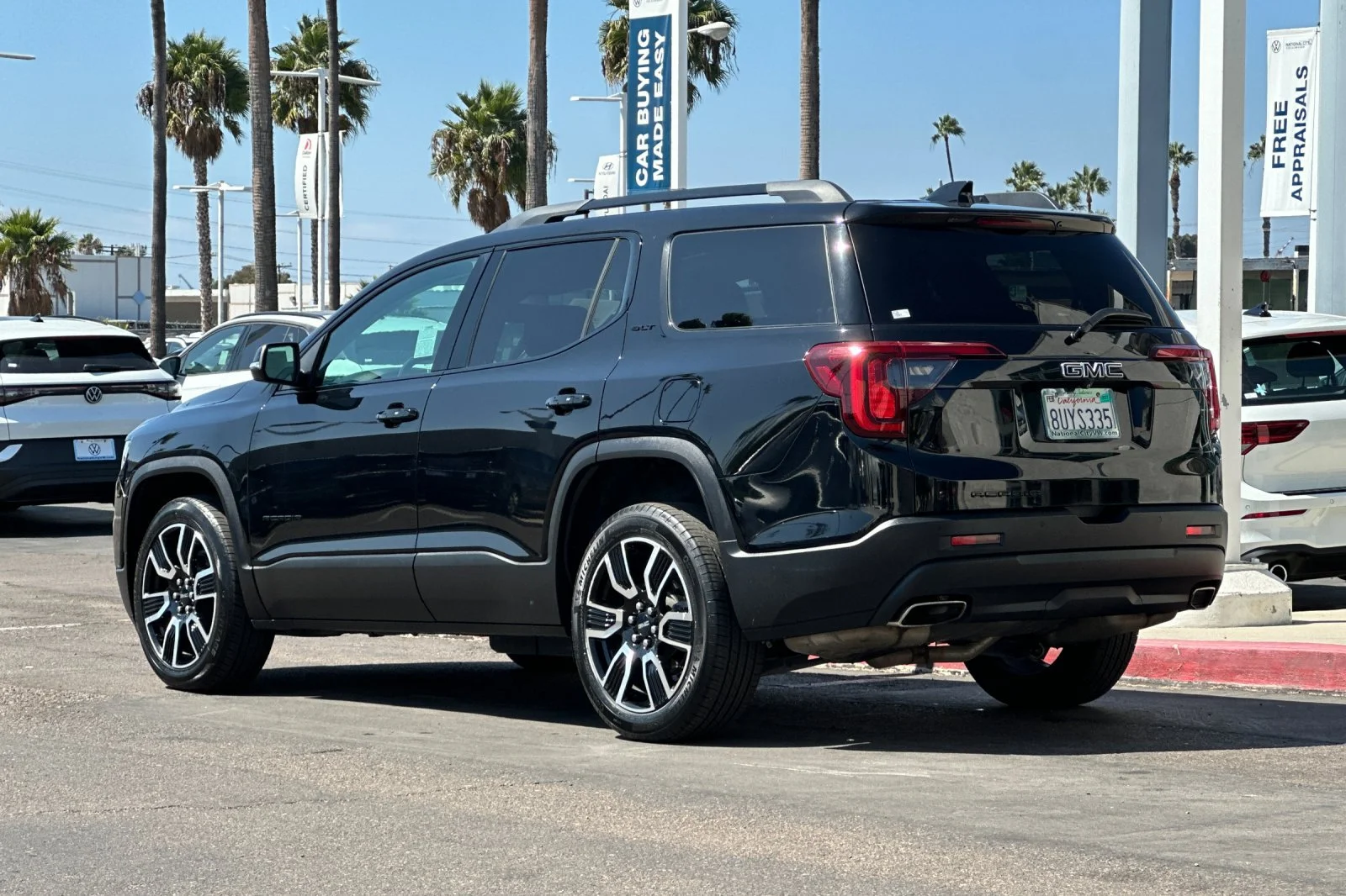Used 2021 Black GMC SLT image 6