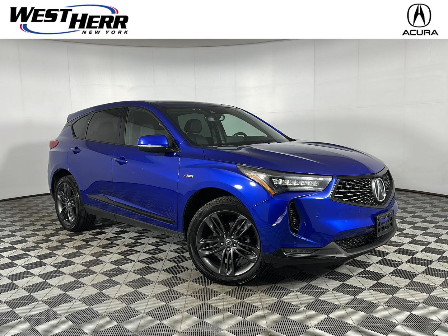 Used 2024 Apex Blue Pearl Acura SH-AWD w/A-SPEC image 1