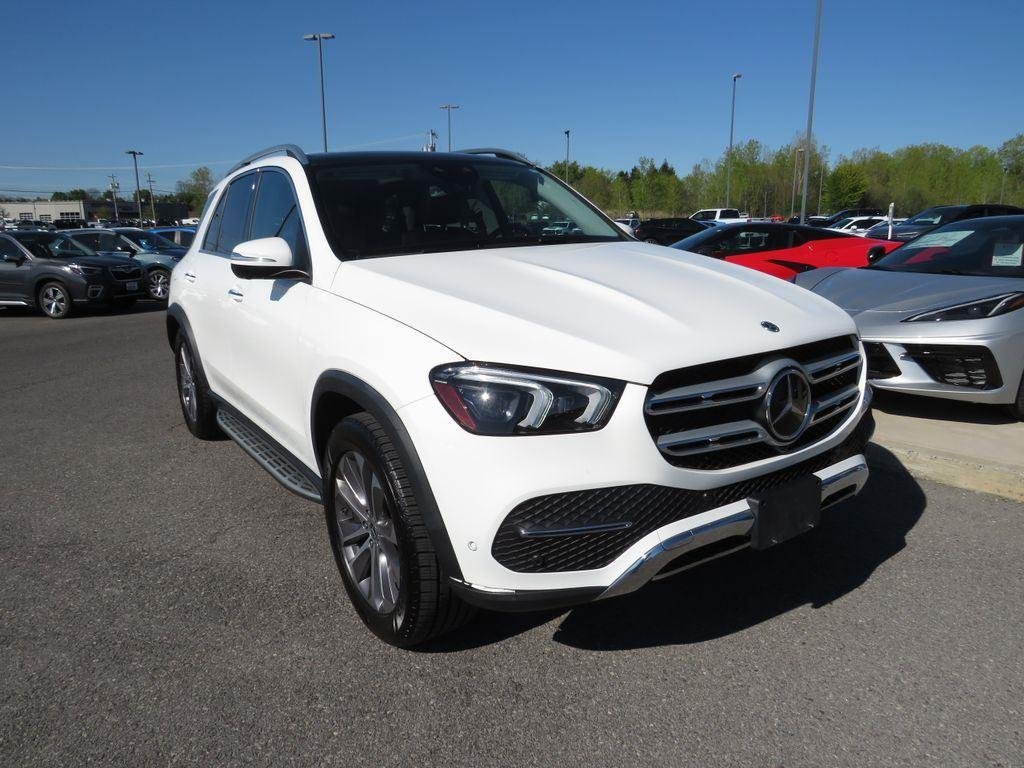Used 2021 White Mercedes-Benz GLE 350 image 2