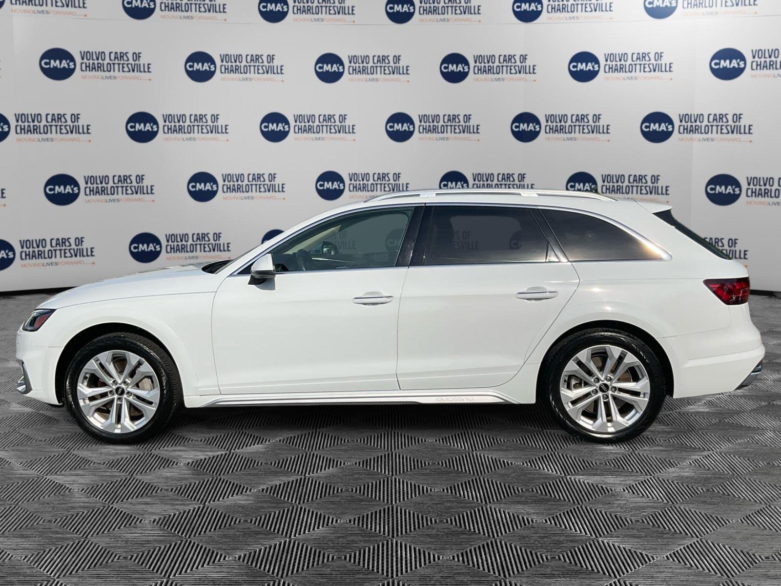 Used 2021 Glacier White Metallic Audi Premium Plus image 2