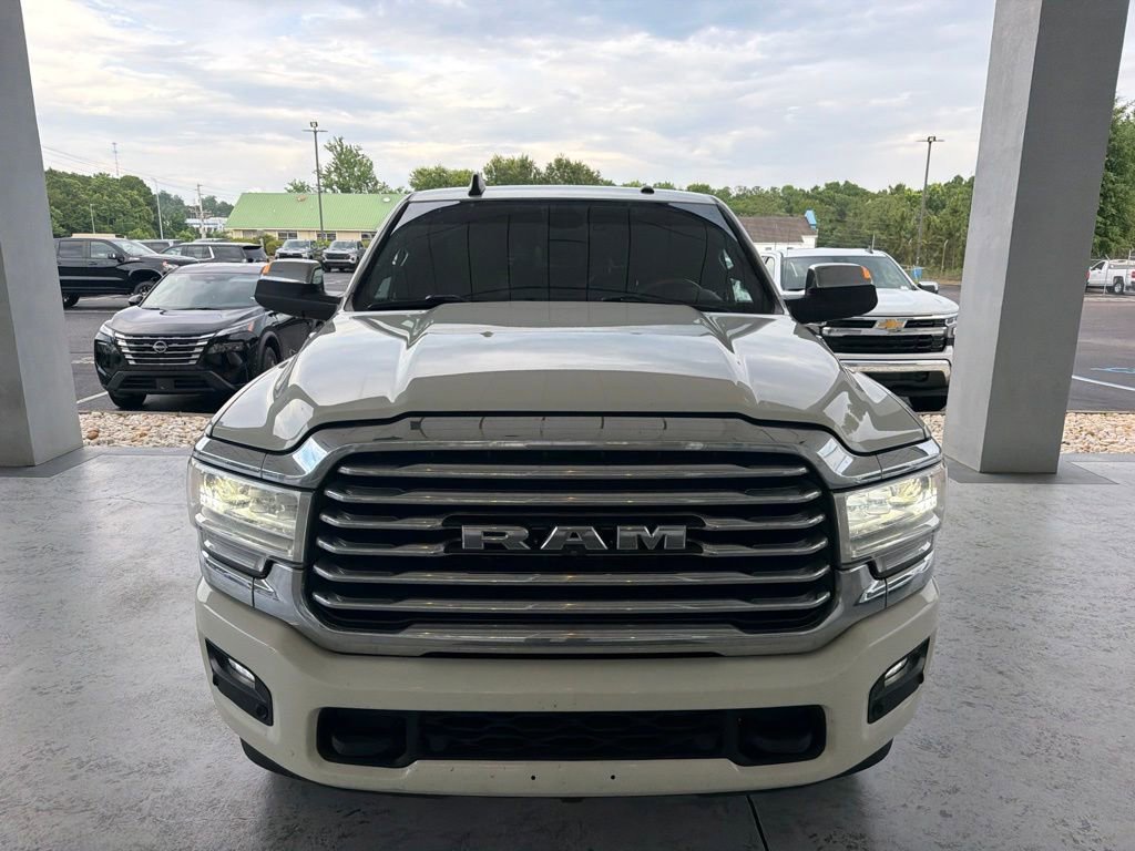 Used 2021 Pearl White Ram Longhorn image 3