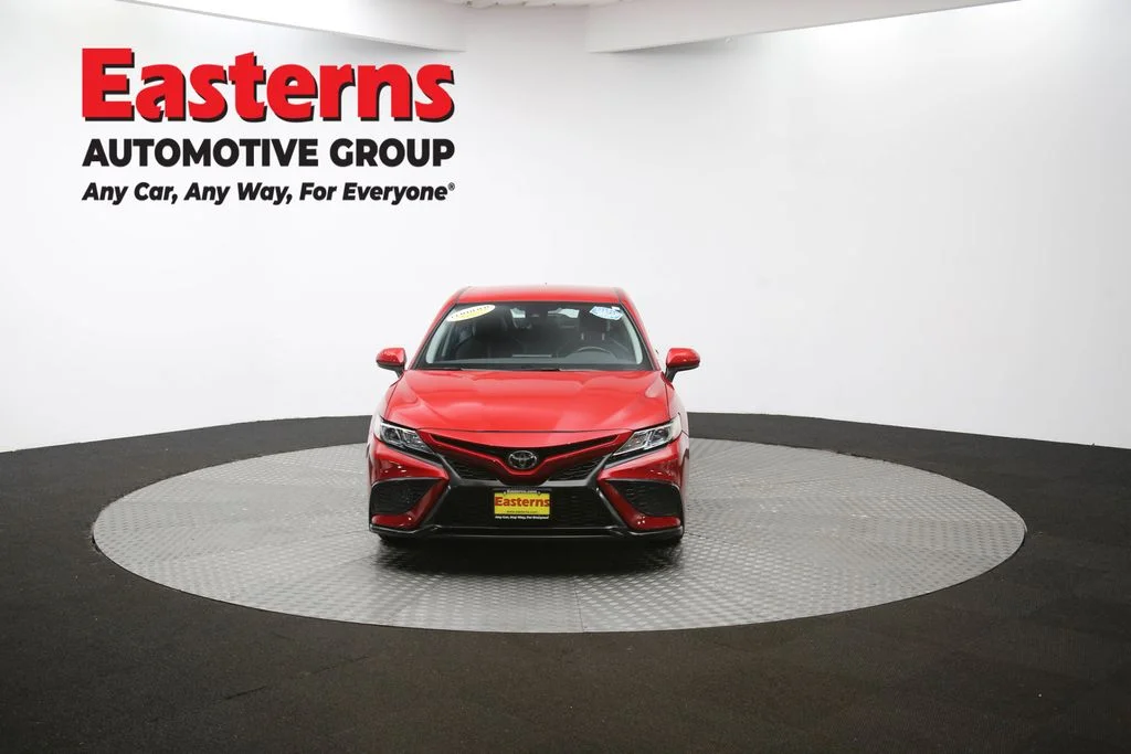 Used 2021 Red Toyota SE image 50